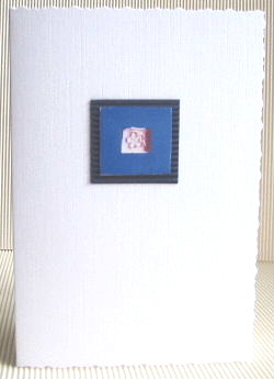 Small Daisy Dark Blue/Pink