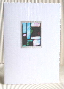 Stained Glass Dark/Turquoise