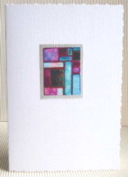 Stained Glass Pink/Silve