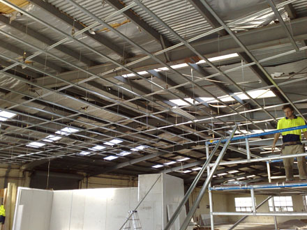Ceilings in Factories