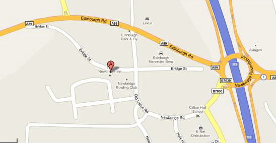 Click for interactive map or directions to Bridge St Newbridge