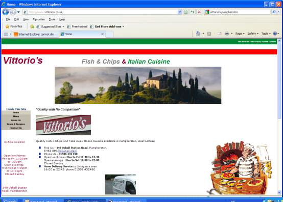 Click to visit Vittorios website